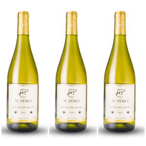 Estuche de 3 botellas de Sauvignon Blanc M.Pérez 2024