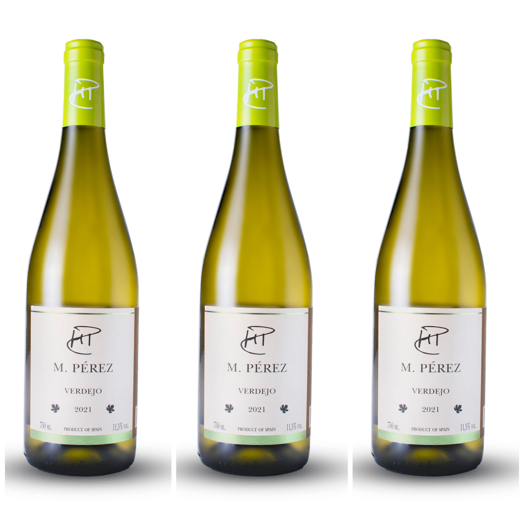 Estuche de 3 botellas de Verdejo M.Pérez 2024